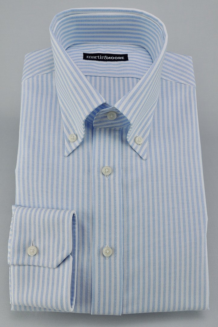 Koszula OCBD w niebieski prążek