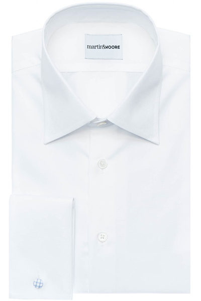 Koszula formalna na spinki Premium Poplin
