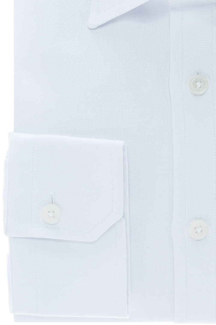 Biznesowa męska biała koszula Oxford
