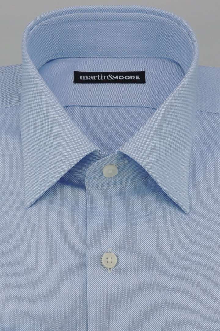Bawełniana błękitna koszula oxford  