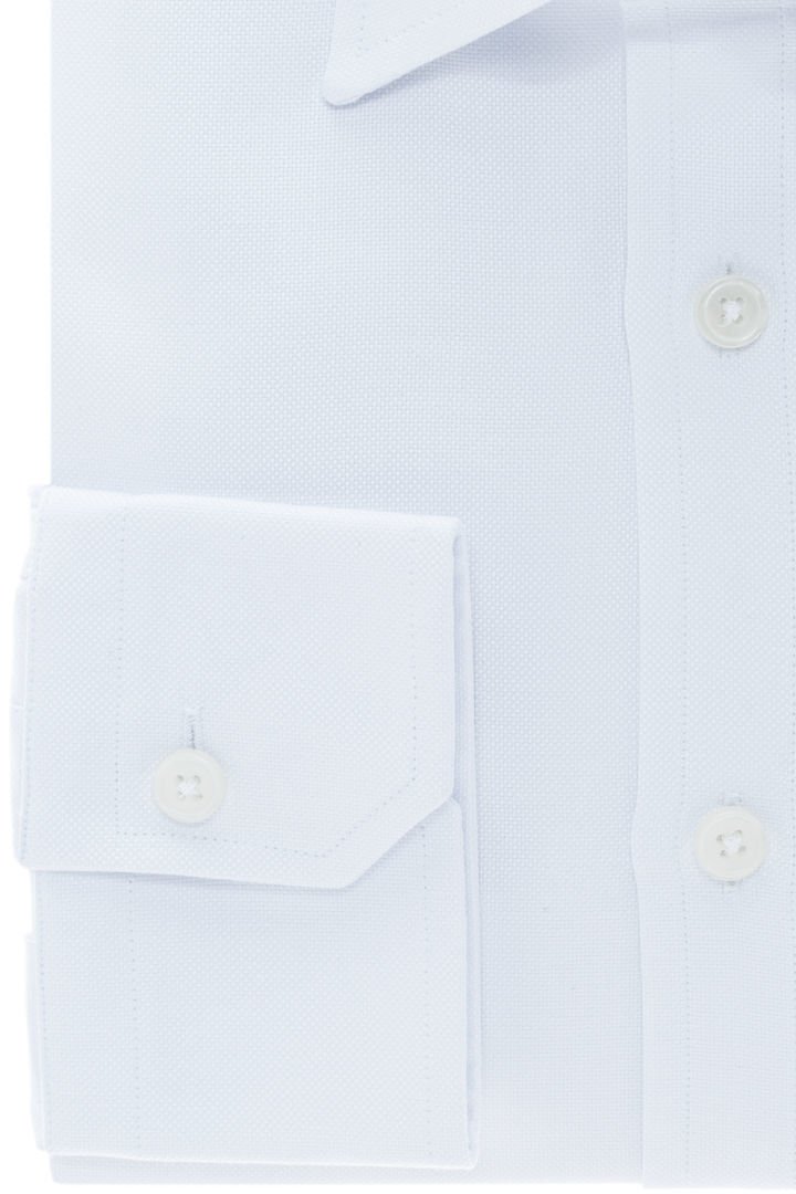 Biznesowa męska biała koszula Oxford
